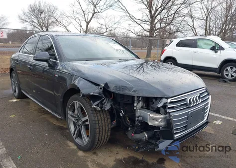 2018 Audi A4 2.0T Premium/2.0T Tech Premium z USA, uszkodzony, nr VIN WAUPNAF48JA207163